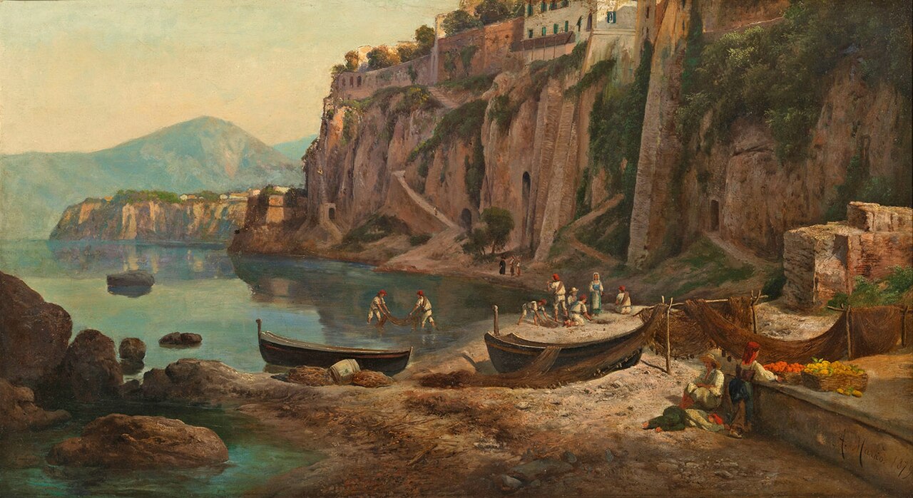 Borgo di pescatori italiano